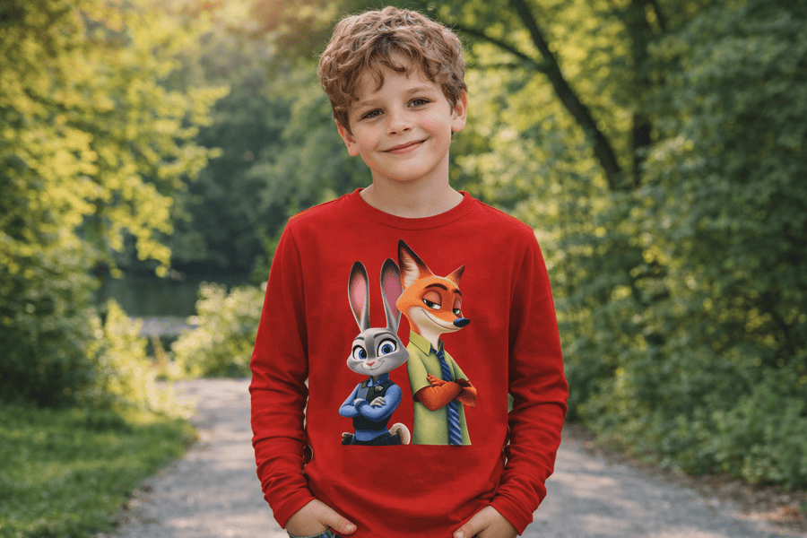 tričko Zootrop. chlapec na ceste mk